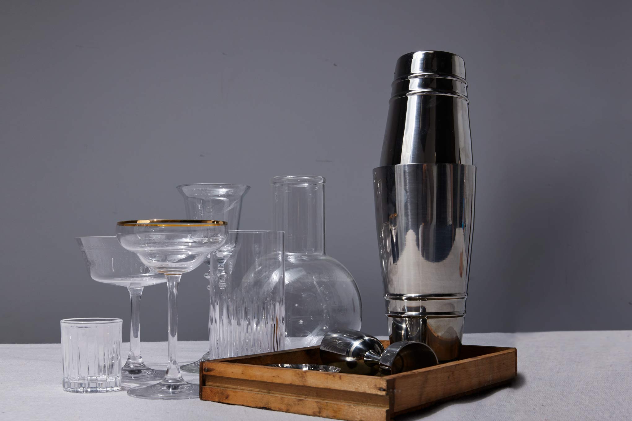 Professional Stainless Steel Cocktail Shaker Set | Table & Home
